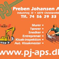 Preben Johansen, Christiansfeld A/S