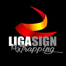 LIGA Sign & Wrapping