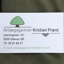 Anlægsgartner Kristian Præst