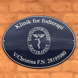 Klinik for fodterapi v/ statsaut. fodterapeut & sygeplejerske Christina F.N.