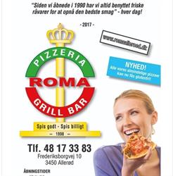 Roma Pizzaria & Grillbar - Allerød
