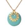 Bloom necklace with pendant. Gold plated. Scherning Copenhagen