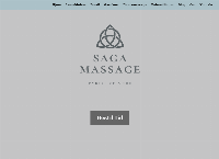 Saga Massages webside
