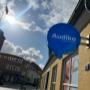 Audika Varde - Audika logo skilt