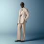Wrinkle-Free 4-Ply wool delivers natural crease resistance and a refined drape, ideal for year-round wear.