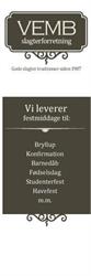 Vemb slagterforretning