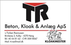 TR BETON, KLOAK OG ANLÆG ApS