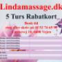 5 turs Rabatkort