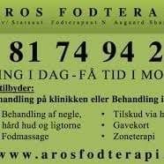 Aros Fodterapi v/ Statsaut. Fodterapeut N. Aagaard Shange