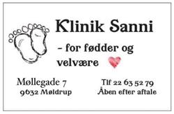 Klinik Sanni for fødder og velvære
