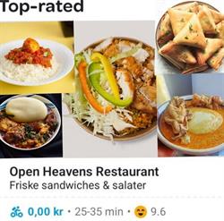OPEN HEAVENS RESTAURANT.