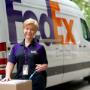 FedEx Express shipping courier in Hvidovre
