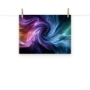 Swirls of vibrant colors