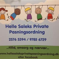 Helle Saleks private pasningsordning