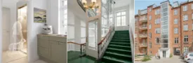ElevatorCPH de tre forskellige løsninger