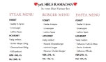 Iftar menu