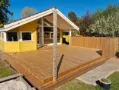 Træterrasse i Thermofyr