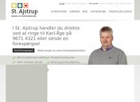 Store Ajstrup Brugsforenings webside