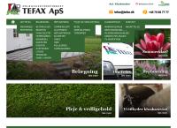 Anlægsgartnerfirmaet Tefax ApS