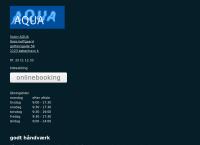 Aqua Frisørsalons webside