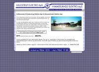 Aalestrup Elektro ApSs webside
