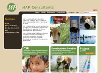Hap Consultants ApSs webside