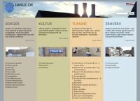 Hasle Turist- og Erhvervsforenings webside
