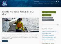 Holte Roklubs webside