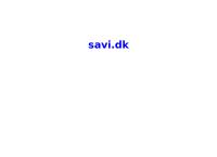 Savi Industri A/S