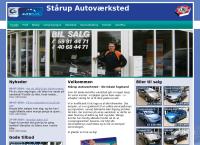 Stårup Autoværksteds webside