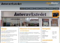 Autoværkstedets webside