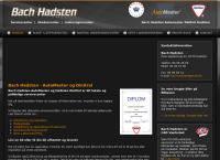Bach Hadsten Service-, skade- og undervognscenters webside
