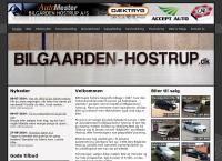 Bilgården Hostrup A/Ss webside