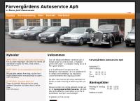 Farvergårdens Autoservices webside