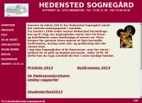 Hedensted Sognegårds webside