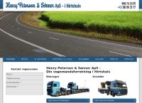 Henry Petersen & Sønner ApSs webside