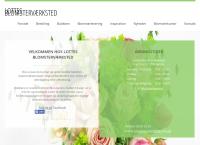 Lottes Blomsterværksteds webside