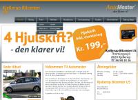 Kjellerup Bilcenters webside