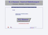 K. J. Hansson Næstved Møbeltransport