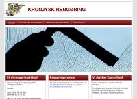 Kronjysk Rengørings webside