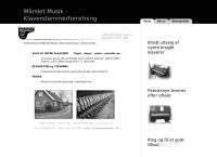 Mårslet Musik Pianostemmer-Forretning