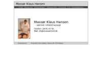 Klaus Hansen Massør Kiropraktisk Center Højbjerg
