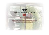 Mylund Keramik & Galleris webside