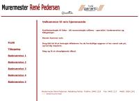 Rene Pedersens webside