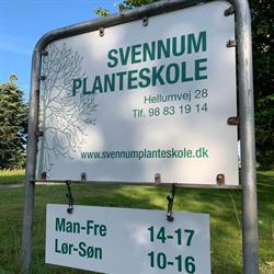 Svennum Planteskole v/ Gitte og Erik (sæsonåben fra 15/3-1/7 og 1/9-15/12)